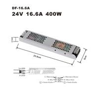 Trasformatore 3A 5A 10A 15A 20A 30Amp 24V Striscia Led Alimentatore Stabilizzato