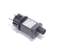 Trasformatore Alimentatore, 4.5V 24V 31V IP44 Adattatore per Luci di Natale, 8 Modalità Presa a Intermittenza Con Timer, Ricambio 2 Pin Spina per Stringa, Albero di Natale (4.5v 3.6w)