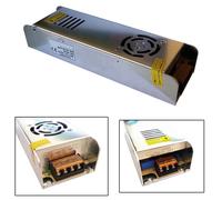 TRASFORMATORE ALIMENTATORE SLIM STABILIZZATO 220V-12V 30A 360W TRIMMER 30A 12V