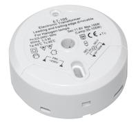 trasformatore alogeno Transmedia LT5-3L, 230/12V/35-105W, protezione da sovracca