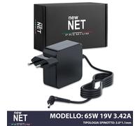 Trasformatore compatibile con Acer Extensa 15 215-53G EX215-53G 65W 19V 3.42A