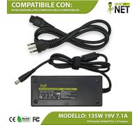 Trasformatore compatibile con HP 397748-001 397804-001 648964-001 135W 19V 7,1A