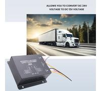 Trasformatore Convertitore Buck 24V A 12V 30A Per Auto Camion Autobus DVD Audio