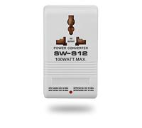 Trasformatore convertitore di tensione, adattatore convertitore di potenza viaggio 100 W 10 V/120 V a 220 V/240 V ascendente e discendente (spina standard CN)