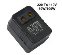 Trasformatore convertitore di tensione step-down 50W 100W AC 220V a 110V Adattatore da viaggio per convertitore