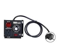 Trasformatore Convertitore Tensione, Regolatore Convertitore Potenza SCR Trasformatore di Tensione Dimmer del Regolatore di Velocità della Ventola del Motore, AC 220V 4000W Convertitore (EU Plug)