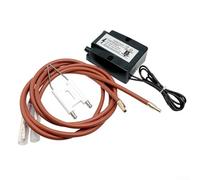 Trasformatore di accensione 15KV per bruciatore e caldaia, generatore di scintille ad alta tensione da 230 V con perno di accensione integrato, bobina bipolare, uscita 40 mA