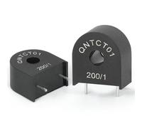 Trasformatore di corrente 2k 200khz QNTCT01 200/1 1 A/5mA 5A/25mA 10A/50mA nucleo ferrite Currnet Ct 1 pezzi (QNTPT01 2mA 2mA)