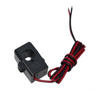 Trasformatore di corrente a morsetto in ferrite split core, sensore di corrente CA 50-200A/5A rapporto opzionale, cavi a bassa resistenza 50/60Hz per griglia di ricarica EV e monitoraggio della