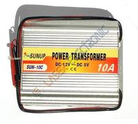 TRASFORMATORE DI CORRENTE RIDUTTORE DI TENSIONE DA 12V a> 5V VOLT 10 AMPERE