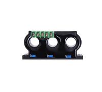 Trasformatore di corrente Sensore trasmettitore di corrente CA perforato trifase Modulo di isolamento di mutua induttanza di potenza 220 V 4-20 mA(0-50A)