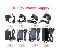 Trasformatore di illuminazione AC 110V ~ 220V a DC 12V Alimentatore switching 1A 2A 3A 5A 6A 8A 10A Adattatore di alimentazione per telecamera a luce LED