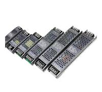 Trasformatore di illuminazione DC 12V/24V Adattatore di alimentazione 5A 12A Striscia LED ultra sottile Interruttore Driver Lampada 60W 100W 150W 200W 300W 400W(24V-200W)