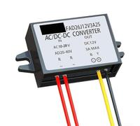 Trasformatore di potenza CA-CC 12 V, uscita 3 A, max IP68, convertitore step-down a tenuta stagna per ventola fotovoltaica Smart Home per pompa display