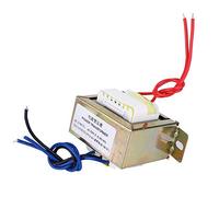 Trasformatore di potenza con staffa in acciaio di alta qualità, trasformatore di potenza 18 V 50 W CA 220 V a doppia CA 18 V per preamplificatore scheda amplificatore a 2.1, piccole vibrazioni(94)