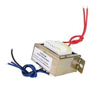 Trasformatore di Potenza da 50 W con Fili in Rame per Preamplificatore Scheda Amplificatore a 2.1, CA a CA 18 V X 2 Lunga Durata (94)