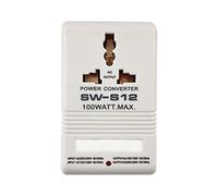 Trasformatore di tensione da 110 V a 230 V, 100 W, adattatore da viaggio in tutto il mondo, trasformatore da 110 V/120 V a 220 V/240 V, dispositivi elettrici applicabili per Stati Uniti, Giappone,