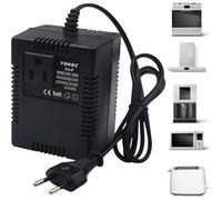Trasformatore di tensione da 220 V a 110 V: adattatore di alimentazione da 300 W, convertitore di corrente passo verso il basso, adattatore di corrente da viaggio, trasformatore spina EU