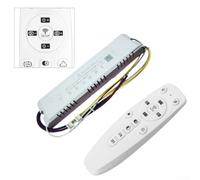 Trasformatore dimmerabile di potenza LED con driver telecomandato 2.4G per 24-40W e supporto multiplo di striscia ((40-72) x4 288W)