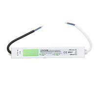 Trasformatore driver LED 30W, alimentatore switching impermeabile 12V/24V CC IP67, più sottile e durevole, eccellente isolamento, elevata rigidità dielettrica(DC12V)