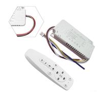 Trasformatore driver LED con telecomando RF 2.4G per controllo dell'illuminazione a nastro LED 24 W 40 W 60 W 80 W Supporto carico AC170-245 V Uscita ingresso 60-130 V 90-165 V 120-200 V ((24-40) X2