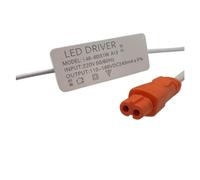 trasformatore driver LED, Lampada a pannello piatto attuale Driver alimentatore raddrizzatore Trasformatore 38w-48w-88w(48 60w Male Connector)