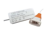 trasformatore driver LED, Lampada a pannello piatto attuale Driver alimentatore raddrizzatore Trasformatore 38w-48w-88w(48w Big Pin Female Plug)