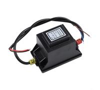 Trasformatore impermeabile IP68 da 30 W, 12 V AC, per illuminazione a LED, pompe per laghetti, piscine e paesaggi, con protezione da sovraccarico, nero (24 V/50 W)