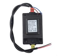 Trasformatore impermeabile IP68 da 30 W, 12 V AC, per illuminazione a LED, pompe per laghetti, piscine e paesaggi, con protezione da sovraccarico, nero (12 V/30 W)