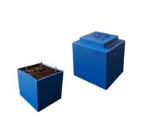 Trasformatore incapsulato di potenza a 4 pin, 1,5 W, 1,5 VA, CA 220 V a 9 V e 12 V, 28 x 31 x 32,5 mm, scheda PCB sigillata, 4 pin, 10/20 mm(Voltage Custom Made)