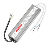 Trasformatore LED 12V 600W, Alimentatore 12v 50A, Trasformatore 220V 12v, Driver LED AC a DC, Impermeabile IP67/Senza Sfarfallio, per G4, GU5.3, MR11, MR16, Non dimmerabile, non rumoroso
