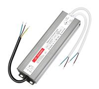 Trasformatore LED 24V 400W, Alimentatore 24v 16.6A, Trasformatore 220V 24v, Driver LED AC a DC, Impermeabile IP67/Senza Sfarfallio, per G4, GU5.3, MR11, MR16, Non dimmerabile, non rumoroso