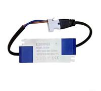 Trasformatore LED 36-50 W corrente costante driver per plafoniera pannello spot - alimentatore CA 85-265 V senza sfarfallio, nessun rumore, extra sottile per interni