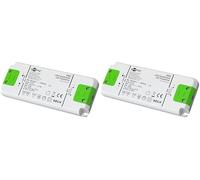 Trasformatore LED 700 mA/12 W/Trasformatore LED per corrente costante/Driver LED sorgente di corrente costante/Trasformatore illuminazione interna/alimentatore luce (Confezione da 2)