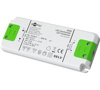 Goobay 65583 LED trasformatore 700 mA/12 W/LED trasformatore per corrente costante/LED driver sorgente di corrente costante/trasformatore illuminazione interna/alimentatore luce, Bianco/ Verde