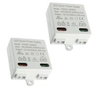 Trasformatore mini LED 12 V/DC 10 W per luci a V e strisce, senza requisiti di carico minimo
