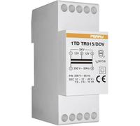 TRASFORMATORE MODULARE DA GUIDA DIN 15VA 12/24V INRESSO 230V 1TDTR015/DDV