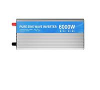 Trasformatore Per Camper Auto Uso Domestico Inverter Potenza Per Onda Sinusoidale Pura Convertitore Da 3000 W/6000 W 12 V A 220 V 230 V Doppie Prese CA 2 Display LED Inverter(12V,6000W)