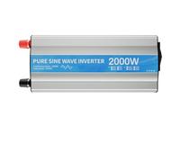 Trasformatore Per Camper Auto Uso Domestico Inverter Potenza Per Onda Sinusoidale Pura Convertitore Da 3000 W/6000 W 12 V A 220 V 230 V Doppie Prese CA 2 Display LED Inverter(12V,2000W)