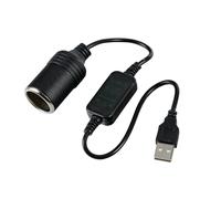 Trasformatore Porta Usb > Presa 12v Accendisigari Per Auto Caricabatteria Teleca
