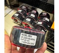 TRASFORMATORE TOROIDALE 230Vac - Sec.22-0-22 Volt ac.+ 8V - 80W NUOVO