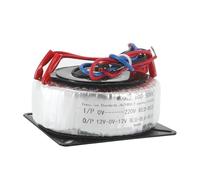 Trasformatore toroidale 400 W (potenza picca) 220 V/380, 110 a 12, 24, 36, 48 (1 pezzo)(110 V, 12 V-0-12 V)