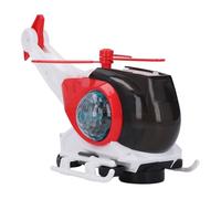 Trasformazione di Aeromobili, Convertitura del Modello Elicottero Giocattolo Luce Elettrica e Musica per Bambini di età Superiore a 1 Anno (rosso)