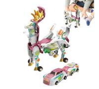 Trasformazione di dinosauri, gioco magnetico meccanico - Trasformazione di giocattoli per auto di dinosauro per bambini e ragazzi | Compleanno in aula per feste in casa all'aperto per appassionati