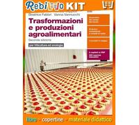 TRASFORMAZIONI E PRODUZIONI AGROALIMENTARI 2ED - VOLUME U (LD) (9788808390318) - Libro Scolastico + Kit Scuola con Copertine Rebillo