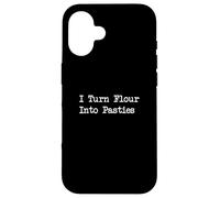 Trasformo la farina in pasticci divertente italiano pastoso minimalista Custodia per iPhone 16