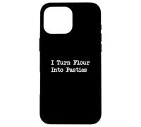 Trasformo la farina in pasticci divertente italiano pastoso minimalista Custodia per iPhone 16 Pro Max