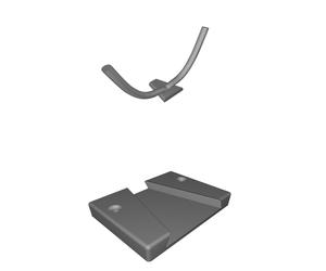 Trash Bag Holder with Hands Design for 2L Containers - Kitchen Waste Management