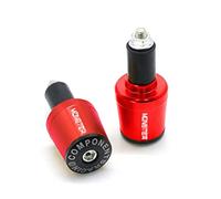 TRASH BIN 7/8 "Moto Manopole Manubrio Handle Bar Grip End cap PlugsV per Ducati per Monster 696 695 696 796 620 400 600 M600 per Ducati per Monster 696 620 M620 Manubrio End Slider Tappi(3)