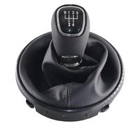 TRASH BIN Auto Pomello Cambio Per Skoda Per Fabia 2 II MK2 Per Combi Scout 2007-2014 Pomello Cambio Manuale Leva Testa Dell'impugnatura Cuffia Copri(5 Speed Set)